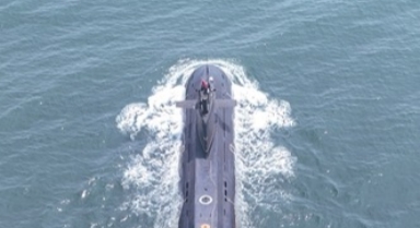 海軍某潛艇支隊出海訓練