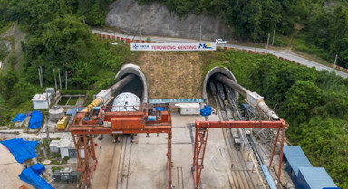 馬來西亞東海岸鐵路項目正式貫通